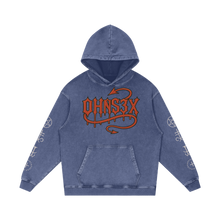 Load image into Gallery viewer, Hell Snow Washed Loose Cotton Hoodie