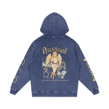 Load image into Gallery viewer, Heaven Snow Washed Loose Cotton Hoodie