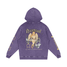 Load image into Gallery viewer, Heaven Snow Washed Loose Cotton Hoodie
