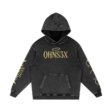 Load image into Gallery viewer, Heaven Snow Washed Loose Cotton Hoodie
