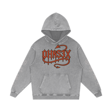 Load image into Gallery viewer, Hell Snow Washed Loose Cotton Hoodie
