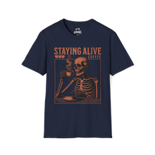 Load image into Gallery viewer, Staying Alive Coffee T-Shirt
