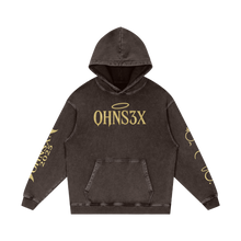 Load image into Gallery viewer, Heaven Snow Washed Loose Cotton Hoodie
