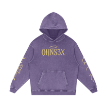 Load image into Gallery viewer, Heaven Snow Washed Loose Cotton Hoodie

