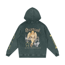 Load image into Gallery viewer, Heaven Snow Washed Loose Cotton Hoodie
